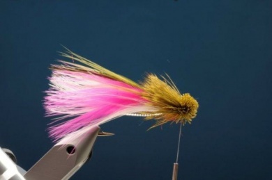 Fly tying - M.M. Rainbow Muddler - Step 8