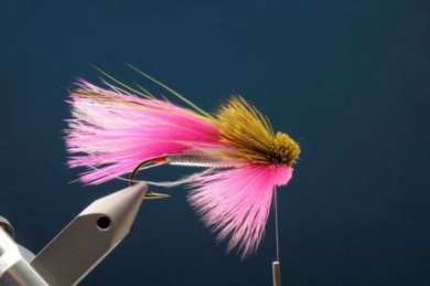 Fly tying - M.M. Rainbow Muddler - Step 9