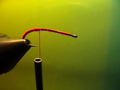 Fly tying - Grayling Attractor - Step 1