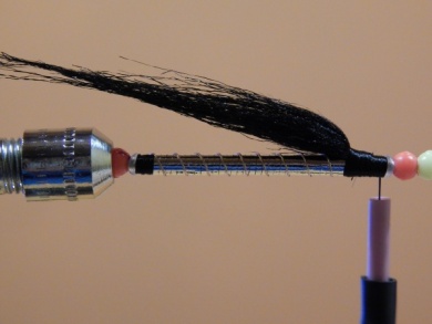 Fly tying - Collie Dog Tubo, cabeza epoxi (variante) - Step 5