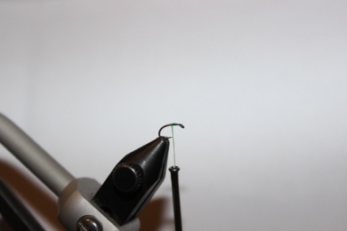 Fly tying - The "Mountain Dew Midge" - Step 1