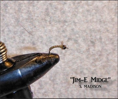 Fly tying - The “Jim-E” Midge - Step 11