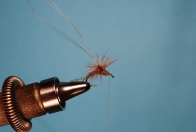 Fly tying - Hackle Stacker - Step 6