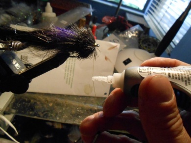 Fly tying - Triple D (Dave's Dark Desire) - Step 8