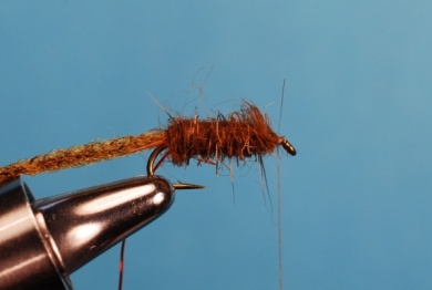 Fly tying - Whitlock's Sowbug - Step 5