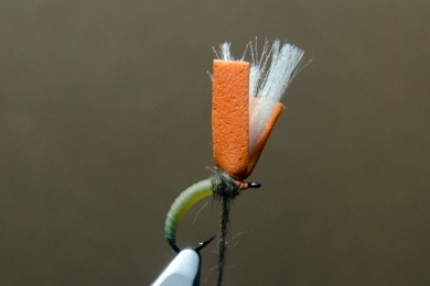 Fly tying - N.A.KH. (Not Another Klinkhamer). - Step 7