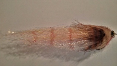 Fly tying - Brown Budgie Mullet Pattern - Step 1