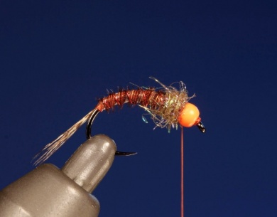 Paso a paso - UV HOT HEAD PHEASANT TAIL - Paso 7