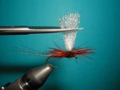 Fly tying - My parachute - Step 13