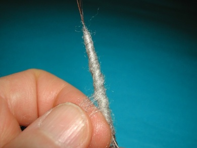 Fly tying - Tube body - Step 6