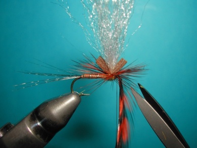 Fly tying - My parachute spent. - Step 6