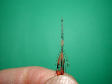 Fly tying - Parachute loop wings - Step 6