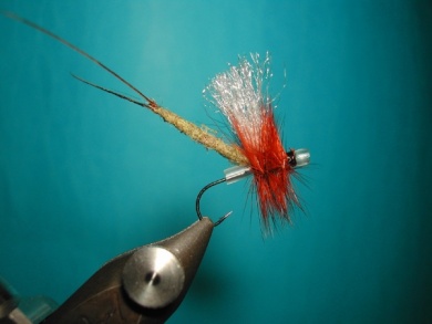 Fly tying - Dry tube fly - Step 9