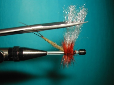 Fly tying - Dry tube fly - Step 8