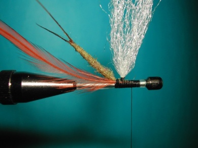 Fly tying - Dry tube fly - Step 5