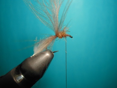 Fly tying - CDC emerger - Step 4