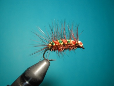 Fly tying - Palmer - Step 10