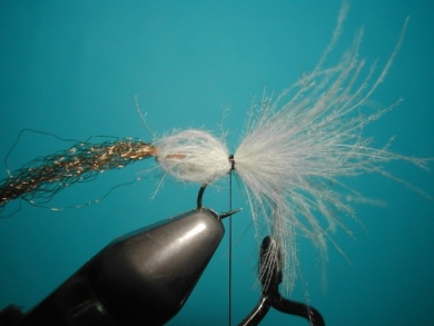 Fly tying - CDC sparkle pupa - Step 5