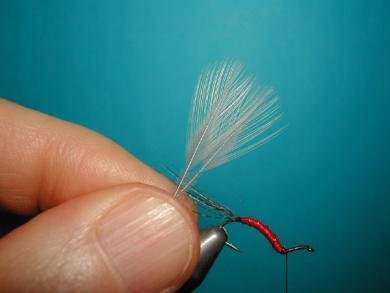 Fly tying - Hook bent fly - Step 9