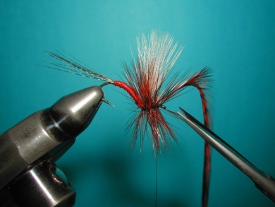 Fly tying - Hook bent fly - Step 13