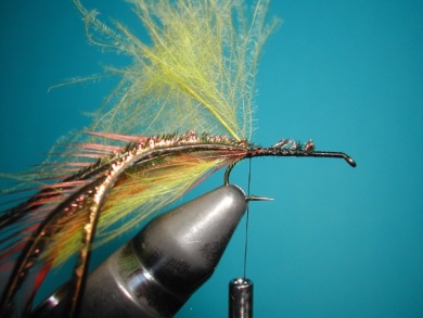 Fly tying - Palmer - Step 3