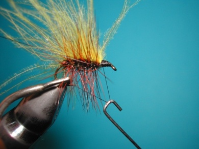 Fly tying - Palmer - Step 8