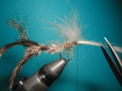 Fly tying - CDC still born - Step 12