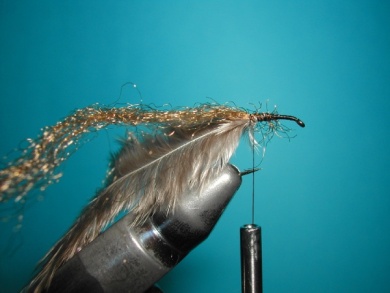 Fly tying - CDC still born - Step 2