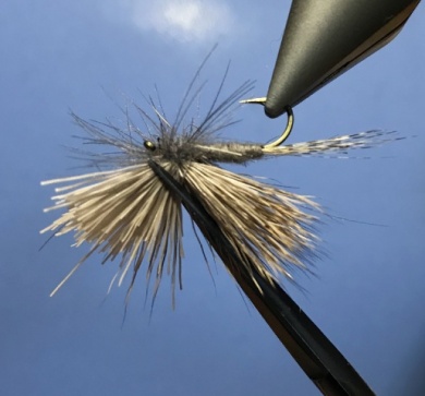 Fly tying - Hairwing cdc parachutte - Step 6