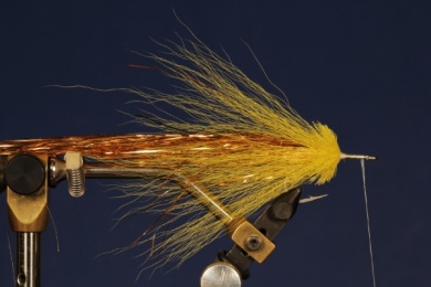 Fly tying - BULKHEAD BUCKTAIL DECEIVER - Step 6